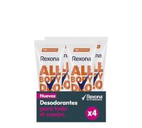 Rexona Crema All Over Body Fresh Citrus 75 ml (Paquete de 4)