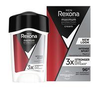 Rexona Déodorant Homme Sport Intense, Anti-Transpirant Maximum Protection, Efficace contre la transpiration Excessive, Formule testée dermatologiquement, Protection 96h Stick 45ml