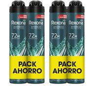 Rexona Desodorante Aerosol Protección Avanzada 72h Marine Fresh Pack Ahorro Antitranspirante para hombre, El embalaje puede variar, 2 x 200ml (Paquete de 2)