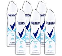 Rexona - Desodorante en spray antitranspirante (6 unidades, 6 x 150 ml)
