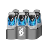 Rexona Desodorante Roll On Antitranspirante para hombre Cobalt Dry 50ml - Pack de 6
