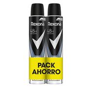 Rexona Invisible Desodorante Aerosol Antitranspirante para hombre Ice Pack Ahorro 2 X 200ml (El empaque puede variar)