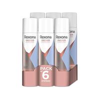 Rexona Maximum Protection Desodorante Aerosol Antitranspirante para mujer Clean Scent 100ml - Pack de 6