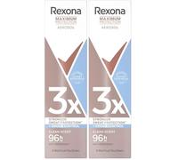 Rexona Maximum Protection Desodorante Aerosol Antitranspirante para mujer Clean Scent, 150 ml (Paquete de 2)