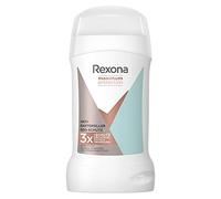 Rexona Maximum Protection - Desodorante antitranspirante en barra antibacteriano, protección contra la sudoración intensa y el olor corporal sin alcohol, 40 ml, 6 unidades