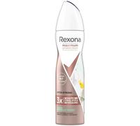 Rexona Maximum Protection Extra Strong Lime & Waterlily Scent Deo - Desodorante antitranspirante (3 capas, 48 horas, protección contra la sudoración intensa y el olor corporal, 150 ml, 6 unidades)