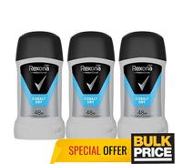Rexona Men Cobalt Dry Desodorant Stick 48H Protección 50ml Paquete de 3...
