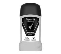 Rexona Men - Desodorante en barra (6 unidades, 50 ml), color negro y blanco