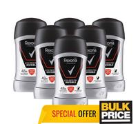 Rexona Men Invisible Active Protection + Stick Desodorante Antibacterial 6-Pack