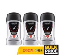 Rexona Men Invisible Active Protection + Stick Desodorante Antibacterial 6-Pack