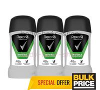 Rexona Men Invisible Fresh Power Stick Desodorante 48H Sweat Odour Protect Pa...