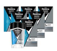 Rexona Men Maximum Protection - Desodorante antitranspirante con 48 horas de protección contra la sudoración intensa y el olor corporal, 45 ml, 6 unidades