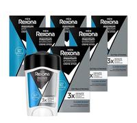 Rexona Men Maximum Protection - Desodorante antitranspirante con 48 horas de protección contra la sudoración intensa y el olor corporal, 45 ml, 6 unidades