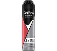 Rexona Men Maximum Protection Spray Power - Antitranspirante con 48 horas de protección contra la sudoración intensa y el olor corporal, 150 ml (paquete de 1)