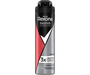 Rexona Men Maximum Protection Spray Power - Antitranspirante con 48 horas de protección contra la sudoración intensa y el olor corporal, 150 ml (paquete de 1)