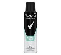 Rexona Men MotionSense Desodorante en spray Stay Fresh Marine - Antitranspirante con 48 horas de protección contra la sudoración intensa y el olor corporal, 150 ml (1 unidad)