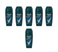 Rexona Men Nonstop Protection - Desodorante antitranspirante en roll-on cobalt Dry con 72 horas de protección contra el sudor y el olor corporal, 50 ml