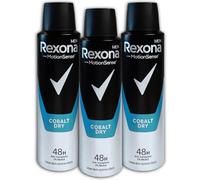 Rexona Men - Spray antitranspirante para hombre, 3 unidades de 150 ml
