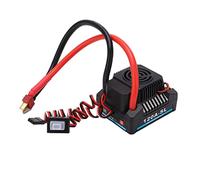 REXVTNS 120A RC Brushless ESC | Shielded from Water & Particles for 1/8 RC Truck | 600A Highest Current, 5.8V 5A BCE Output | Compatible with Sensorless Brushless Motor