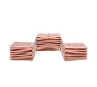 REXVTNS 12pcs Drawer Dividers & Organizers | Foldable PE Storage Shelves for Underwear/Socks/Accessories | Customizable Partition Board for Drawers & Cabinets | Neutral Scent, Simple (Pink)