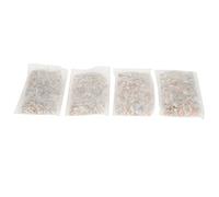 REXVTNS 4Pack Aquarium Filtration Media | 4 Color Bio Filtration Media with Net Bag | Nitrifying Microorganism Enrichment | Water Softening & PH Balancing | New & Marine Use