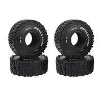 REXVTNS 4pcs 1/10 RC Crawler Tires | Long - Lasting Rubber Wheels with Enhanced - Slip Grip | Compatible for SCX10 / Trail Finder/Wraith | 120mm Diameter, 48mm Thickness
