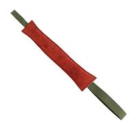 REXVTNS Leather Dog Tug Toy | Sturdy Bite Training Rod with Dual Handles | Tear - Strong Chew Toy for Aggressive Chewers/Puppy Training | Interactive Play for Dogs 26 Inch