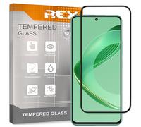 REY 2X Protector de Pantalla Curvo 3D para Huawei Nova 12S - Nova 12 SE, Negro, Protección Completa, 3D / 4D / 5D