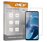 REY 2X Protector de Pantalla Curvo 3D para Motorola Moto G17 - G17 Power - G Power 2026 - G 2025/2026 - G Play 2025-2026, Negro, Protección Completa, 3D / 4D / 5D