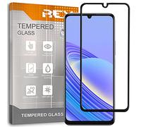 REY 2X Protector de Pantalla Curvo 3D para TCL 40 SE, Negro, Protección Completa, 3D / 4D / 5D