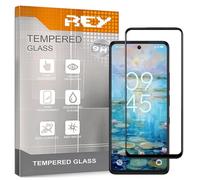 REY 2X Protector de Pantalla Curvo 3D para TCL 50 NXTPAPER 5G - 50 PRO NXTPAPER 5G, Negro, Protección Completa, 3D / 4D / 5D