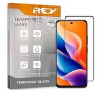 REY 2X Protector de Pantalla Curvo 3D para TCL 60R 5G - 60 SE 5G - 60 SE NXTPAPER 5G - 60 5G, Negro, Protección Completa, 3D / 4D / 5D