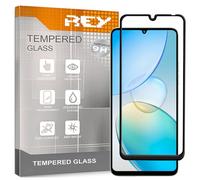 REY 2X Protector de Pantalla Curvo 3D para UMIDIGI G9 - G9A - G9C - G9T, Negro, Protección Completa, 3D / 4D / 5D