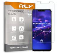 REY 2X Protector de Pantalla para Huawei Mate 20 Lite, Cristal Vidrio Templado Premium
