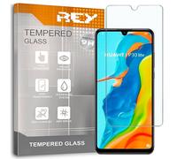 REY 2X Protector de Pantalla para Huawei P30 Lite - Huawei P30 Lite 2020 New Edition, Cristal Vidrio Templado Premium