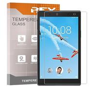 REY 2X Protector de Pantalla para Lenovo Tab 4 8" - TB-8504F/TB-8504X, Cristal Vidrio Templado Premium, Táblet