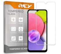 REY 2X Protector de Pantalla para Samsung Galaxy A22 5G - Galaxy A03S - Galaxy A03 - Galaxy A03 Core - Galaxy A13 5G/4G, Cristal Vidrio Templado Premium