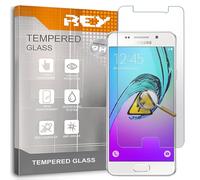 REY 2X Protector de Pantalla para Samsung Galaxy A3 2016 Cristal Vidrio Templado Premium