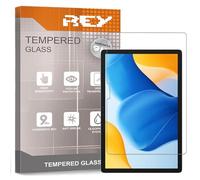REY 2X Protector de Pantalla para ULEFONE Tab A10 Pro 10,1", Cristal Vidrio Templado Premium, Tablet