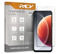 REY 2X Protector Pantalla para BLACKVIEW Wave 7C - OSCAL Flat 3C, Cristal Vidrio Templado Premium