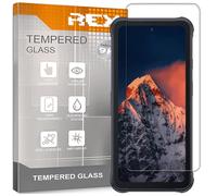 REY 2X Protector Pantalla para CUBOT Kingkong Power, Cristal Vidrio Templado Premium