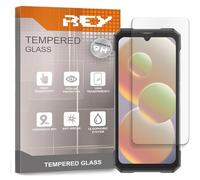 REY 2X Protector Pantalla para DOOGEE S200X - S200 PLUS - S200 MAX - BLADE GT PLAY - GT PRO, Cristal Vidrio Templado Premium
