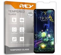 REY 2X Protector Pantalla para LG V50 THINQ - THINQ 5G, Cristal Vidrio Templado Premium