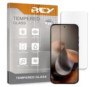 REY 2X Protector Pantalla para Motorola Moto G67 - G77 - G87, Cristal Vidrio Templado Premium