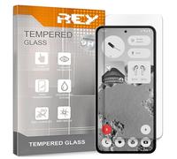 REY 2X Protector Pantalla para NOTHING CMF PHONE 2 PRO, Cristal Vidrio Templado Premium