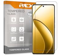 REY 2X Protector Pantalla para OPPO REALME 12 4G/5G - REALME 12+ - REALME 12X - A60 4G, Cristal Vidrio Templado Premium