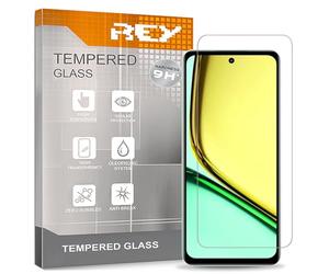 REY 2X Protector Pantalla para OPPO REALME 12 LITE - NEO7 SE - NEO7 - A5 PRO - A40 4G - C75 - C75X - A3 4G - GT 6 - NEO6 SE - 6T - A60, 5G, Cristal Vidrio Templado Premium