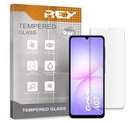 REY 2X Protector Pantalla para Samsung Galaxy A07 4G/5G, Cristal Vidrio Templado Premium