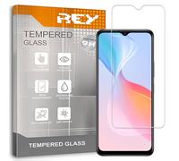 REY 2X Protector Pantalla para Vivo Y76 5G, Cristal Vidrio Templado Premium