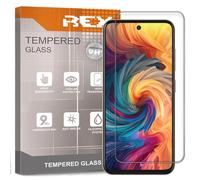 REY 2X Protector Pantalla para ZTE Blade V70 Vita - V70 Design, Cristal Vidrio Templado Premium
